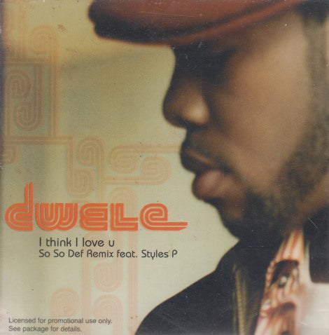 Dwele: I Think I Love U: So So Def Remix 3-Track Promo
