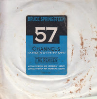 Bruce Springsteen: 57 Channels: And Nothin' On: The Remixes 2-Track Promo w/ Damaged Artwork