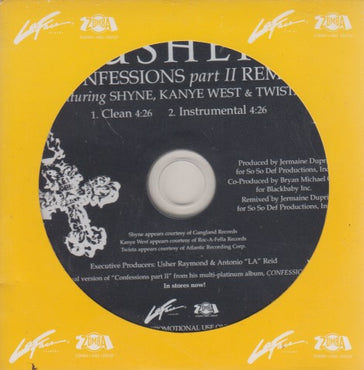 Usher: Confessions Part II: Remix 2-Track Promo