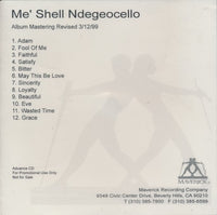 Me'Shell Ndegeocello: Bitter Advance Revised Master Promo