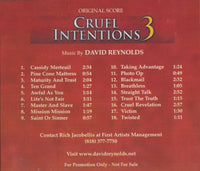 Cruel Intentions 3: Original Score Promo
