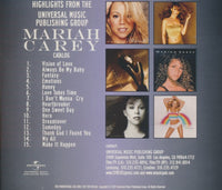 Mariah Carey: Highlights From The Universal Music Publishing Group Catalog Promo