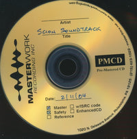 Scion Soundtrack 7-Track Promo w/ PQ Subcode Sheet
