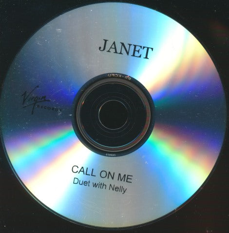Janet: Call On Me: Duet With Nelly 1-Track Promo w/ No Artwork
