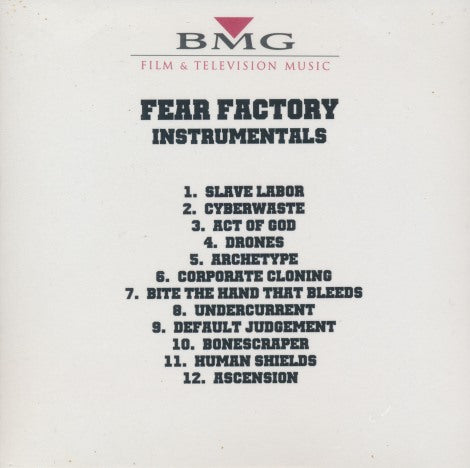 Fear Factory: Instrumentals Promo