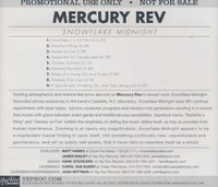 Mercury Rev: Snowflake Midnight 9-Track Promo w/ Back Artwork