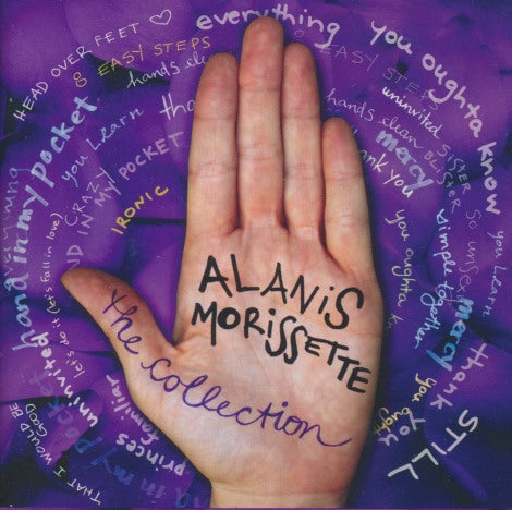 Alanis Morissette: The Collection Japan Promo w/ Lyric Sheet