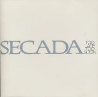 Jon Secada: Too Late, Too Soon 2-Track Promo