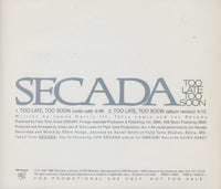 Jon Secada: Too Late, Too Soon 2-Track Promo