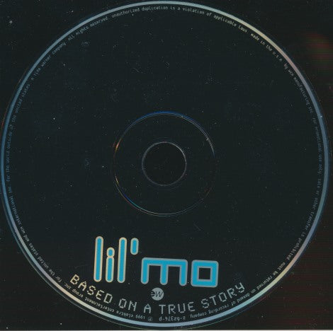 Lil' Mo: Based On A True Story 15-Track Promo w/ Back Artwork