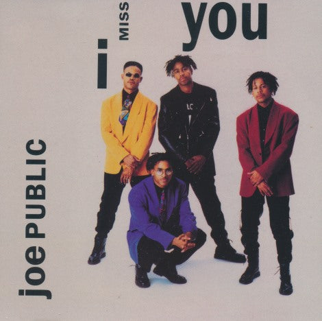 Joe Public: I Miss You 3-Track Promo