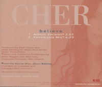 Cher: Believe 2-Track Promo