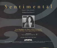 Kenny G: Sentimental 2-Track Promo w/ Back Artwork