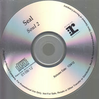 Seal: Soul 2 11-Track Promo w/ Front Artwork
