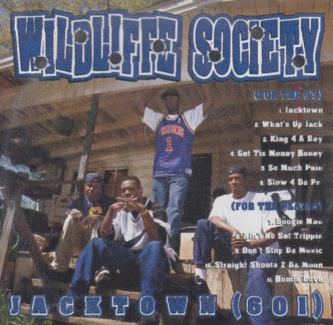 Wildliffe Society: Jacktown (601) 11-Track Promo w/ Front Artwork