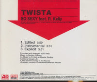 Twista Feat. R. Kelly: So Sexy 3-Track Promo w/ Back Artwork