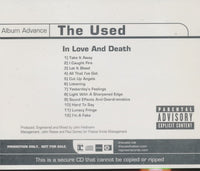 The Used: In Love And Death Advance Promo