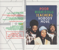 Poor Righteous Teachers: Nobody Move 1-Track Promo w/ Back Artwork