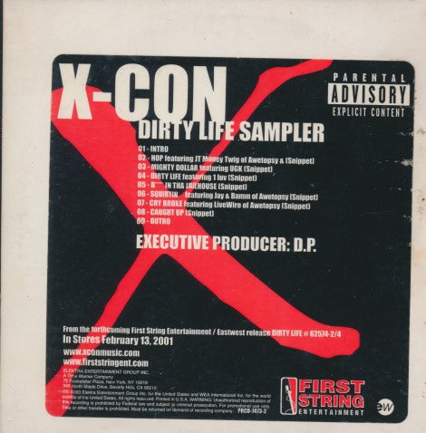 X-CON: Dirty Life Sampler 9-Track Promo