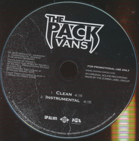 The Pack: Vans 2-Track Promo w/ No Artwork
