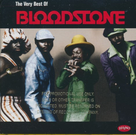 Bloodstone: The Very Best Of Bloodstone Promo w/ Stamped Artwork