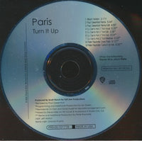 Paris: Turn It Up 9-Track Promo w/ Back Artwork