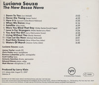 Luciana Souza: The New Bossa Nova Advance Promo w/ Back Artwork