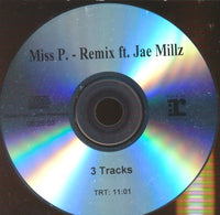 Miss P. Feat. Jae Millz: Cherish (Remix) 3-Track Promo w/ Front Artwork