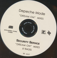 Depeche Mode: Dream On Mixes 8-Track CD Reference Promo w/ Front Artwork