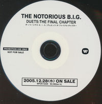 The Notorious B.I.G.: Duets: The Final Chapter Japan 3-Track Promo w/ Front Artwork