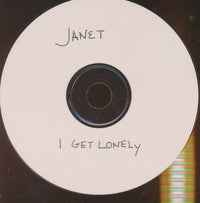 Janet Jackson: I Get Lonely 2-Track Promo w/ Front Artwork