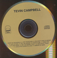 Tevin Campbell: Back To The World Promo w/ Front Artwork