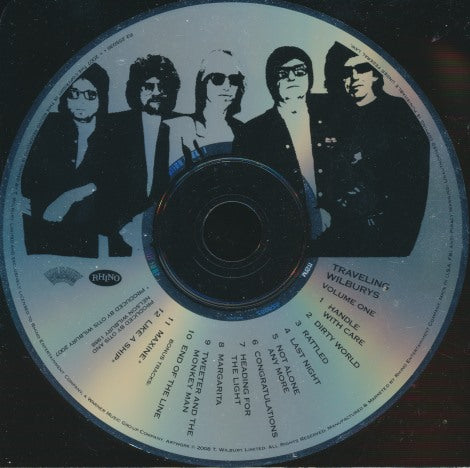 Traveling Wilburys: Volume One Remastered w/ Back Artwork