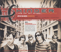 Hinder: Lips Of An Angel: Acoustic 1-Track Promo w/ Back Artwork