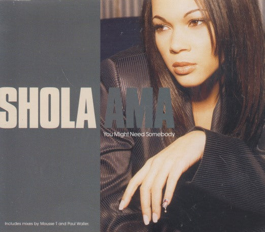 Shola Ama: You Might Need Somebody CD 2 4-Track Maxi-Single
