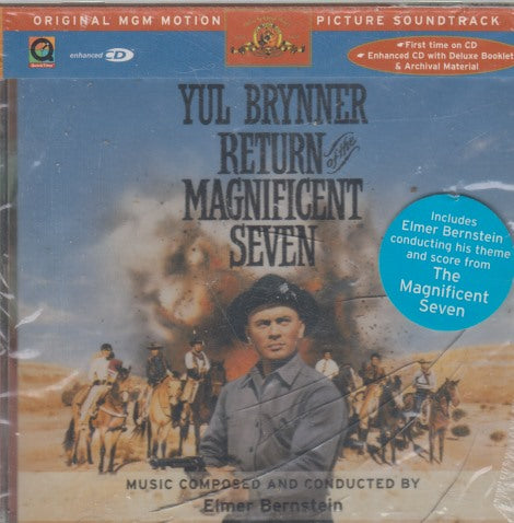 Return Of The Magnificent Seven: Original Motion Picture Soundtrack w/ Hype Sticker & Cracked Case