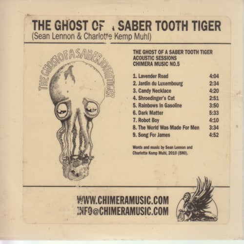 The Ghost Of A Saber Tooth Tiger Acoustic Sessions 9-Track Promo