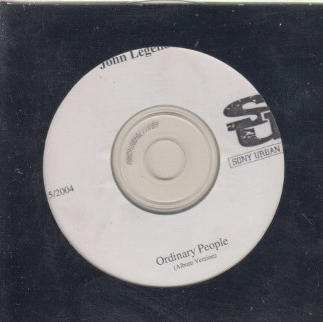 John Legend: Ordinary People 1-Track Promo