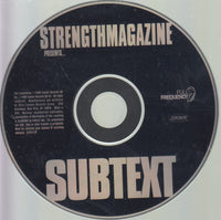 Strength Magazine: Subtext 23-Track Promo w/ Back Artwork