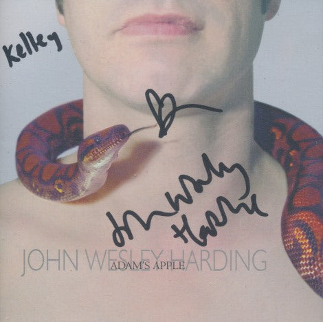 John Wesley Harding: Adam's Apple Signed