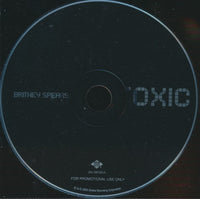 Britney Spears: Toxic 2-Track Promo w/ Back Artwork