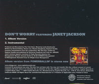 Chingy Featuring Janet Jackson: Don't Worry 2-Track Promo w/ Back Artwork
