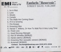 Fanfarlo: Reservoir 15-Track Promo w/ Back Artwork