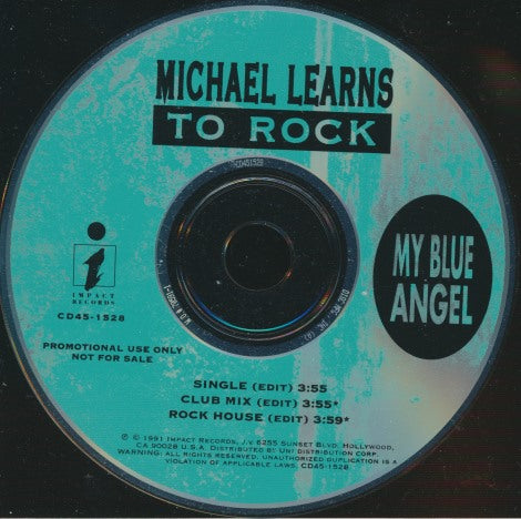 Michael Learns To Rock: My Blue Angel 3-Track Promo