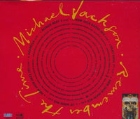 Michael Jackson: Remember The Time 7-Track Promo w/ Back Artwork
