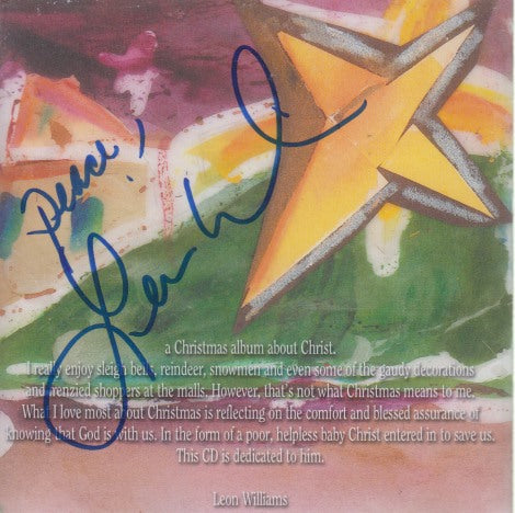 Leon Williams: Leon Sings Noel Signed