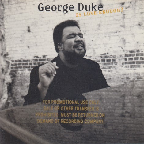 George Duke: Is Love Enough? 16-Track Promo