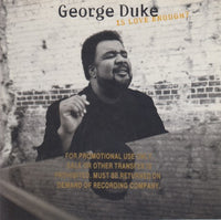 George Duke: Is Love Enough? 16-Track Promo