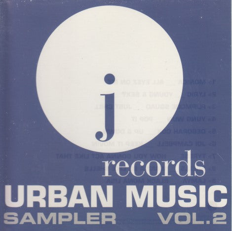 J Records: Urban Music Sampler Vol. 2 9-Track Promo