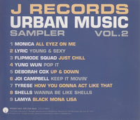 J Records: Urban Music Sampler Vol. 2 9-Track Promo